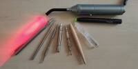 Arbeitsutensilien der Mikrosystem-Reflexpressur